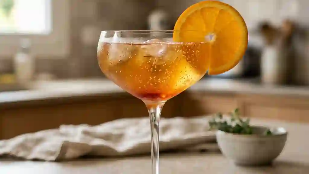 Punch au Champagne Frais et Fruité - Photo de présentation