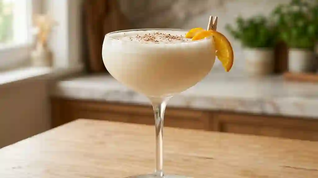 Punch coco crémeux au rhum blanc - Photo de présentation