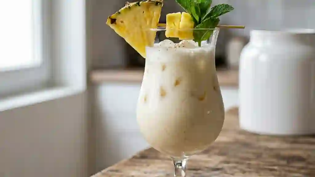Punch coco onctueux à l'ananas - Photo de présentation