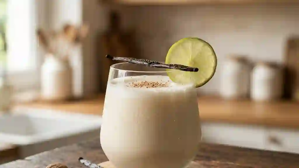 Punch coco crémeux vanille et gingembre - Photo de présentation