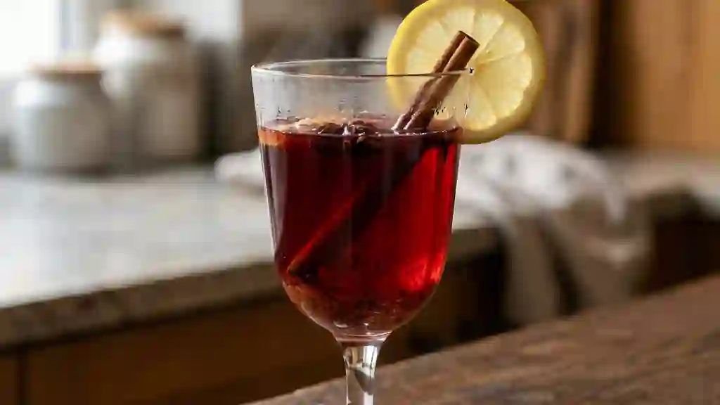 Punch lorrain chaud à la mirabelle - Photo de présentation