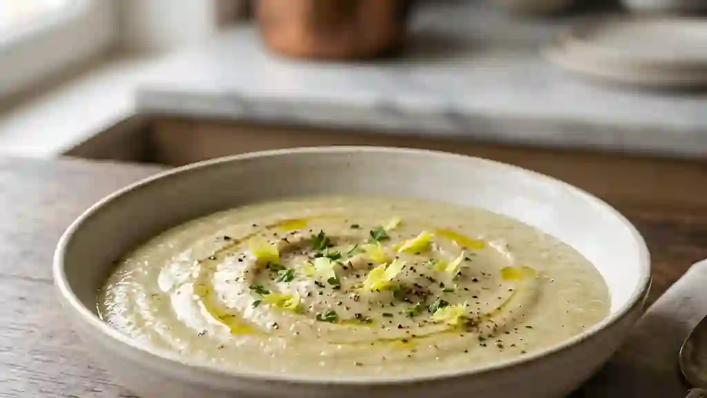 Purée de céleri onctueuse et muscadée - Photo de présentation