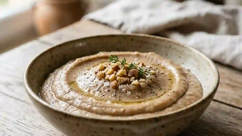 Purée de châtaignes fondante au lait entier - Photo de présentation