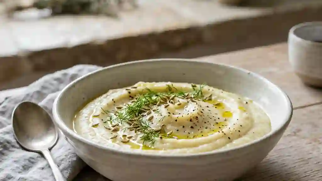 Purée de fenouil onctueuse et anisée - Photo de présentation