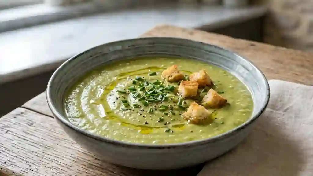Purée de pois cassés fondante à l'oignon - Photo de présentation