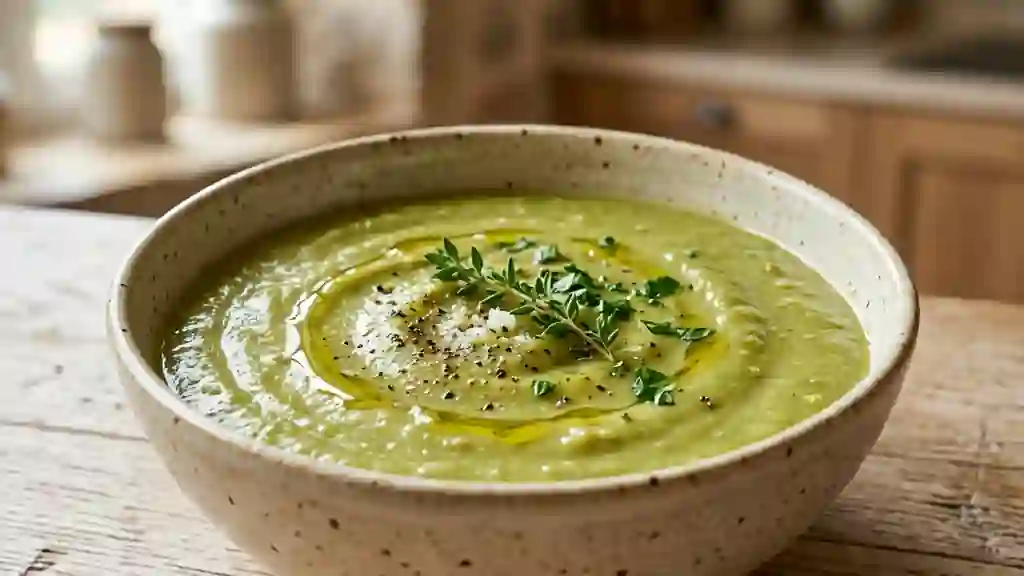 Purée de pois cassés onctueuse - Photo de présentation