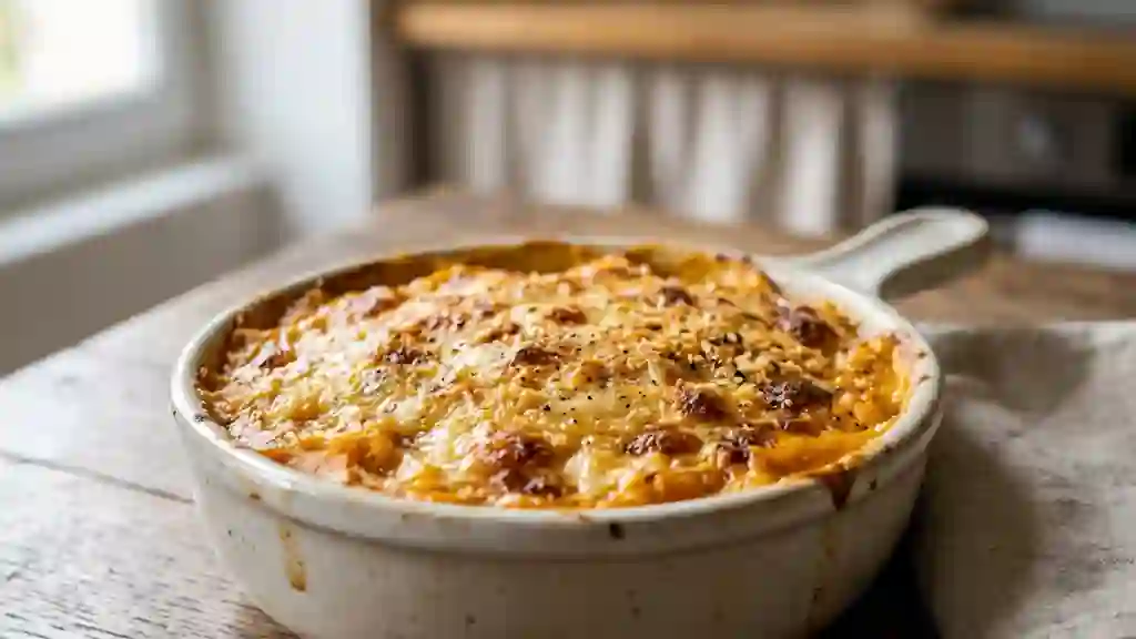 Purée de potiron fondante et gratinée - Photo de présentation