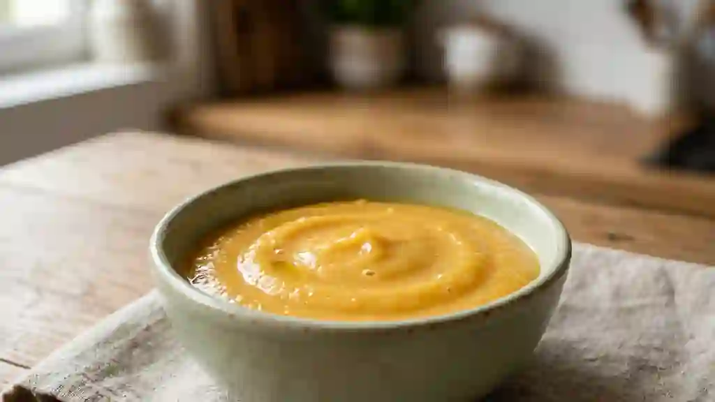 Purée fondante carotte et courgette - Photo de présentation