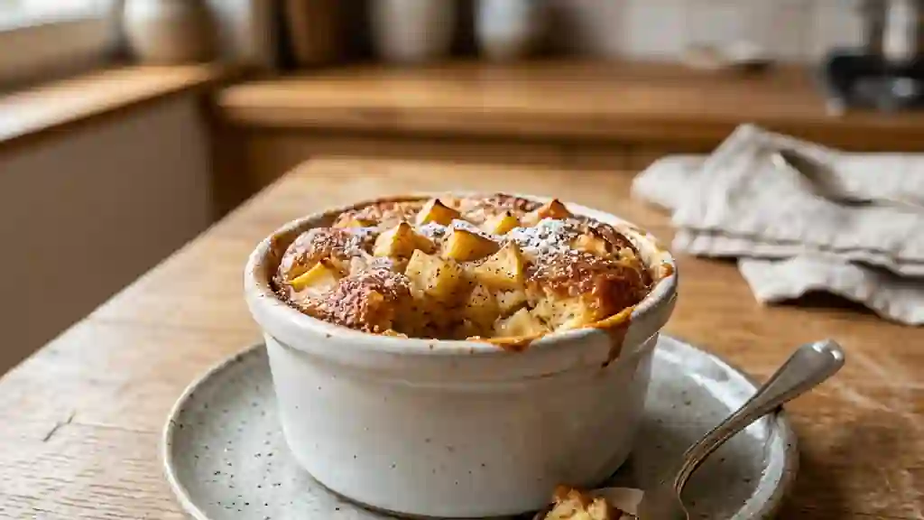 Quatrain aux pommes fondant et cannelle - Photo de présentation
