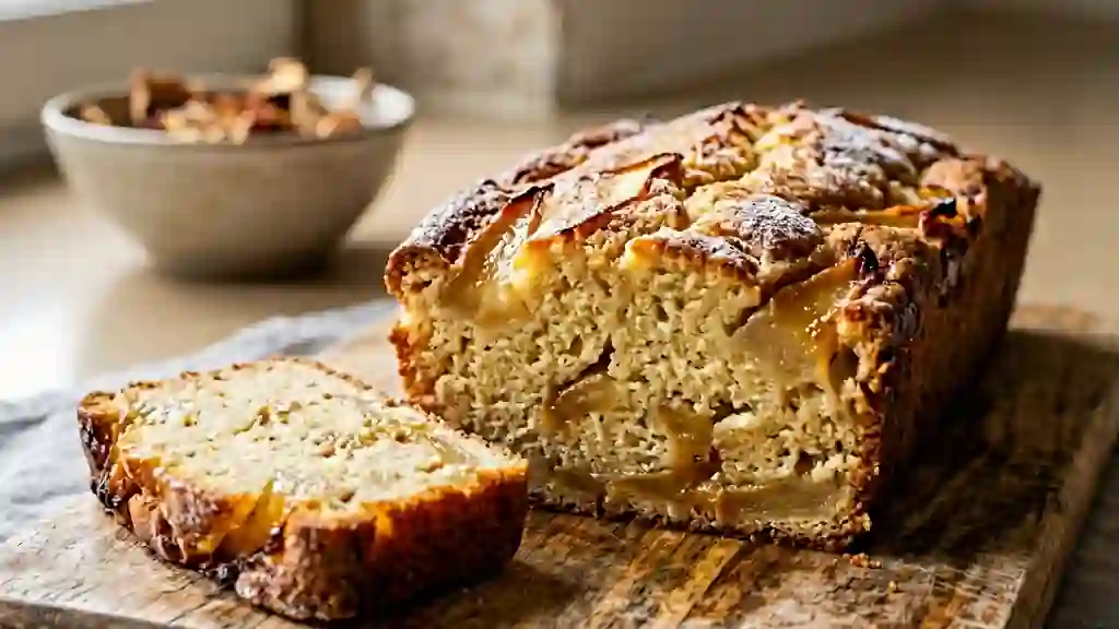 Quatre-quarts fondant aux poires caramélisées - Photo de présentation