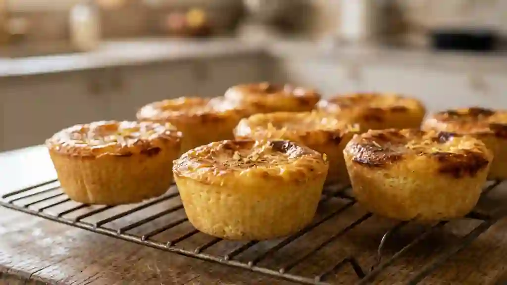 Queijadas de Sintra : Fondant Citron-Cannelle - Photo de présentation