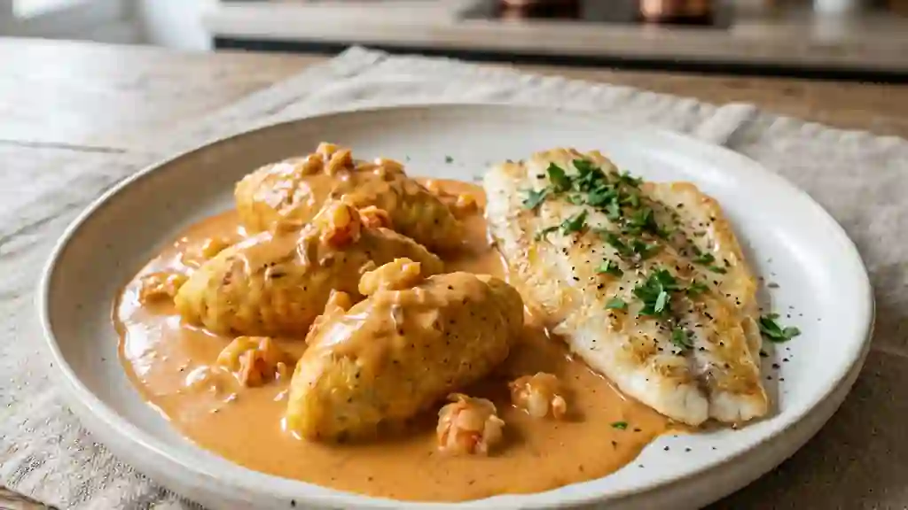 Quenelles au Merlan et Nage de Langoustines - Photo de présentation
