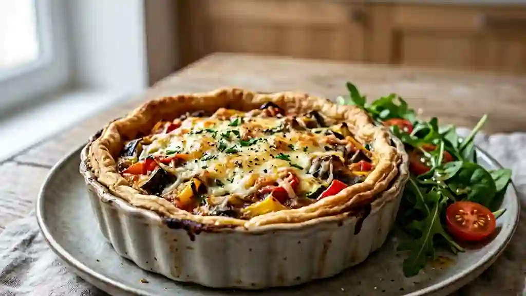 Quiche Fondante Ratatouille & Boursin - Photo de présentation