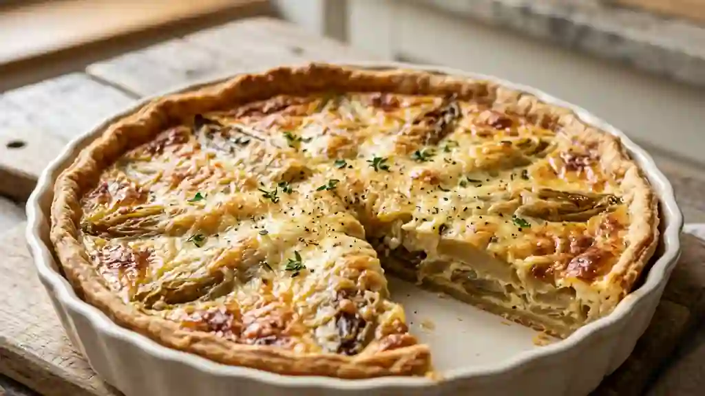 Quiche Fondante aux Endives Caramelisées - Photo de présentation