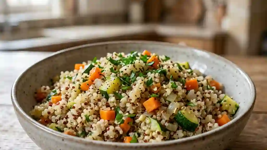 Quinoa perlé aux légumes du soleil - Photo de présentation