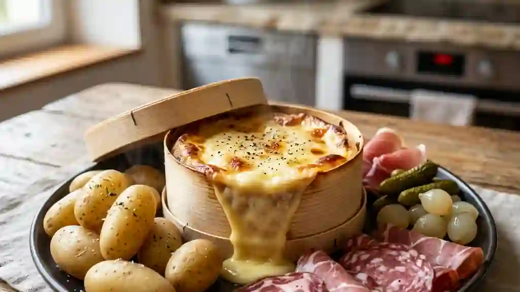 Mont d'Or rôti et charcuterie fine - Photo de présentation