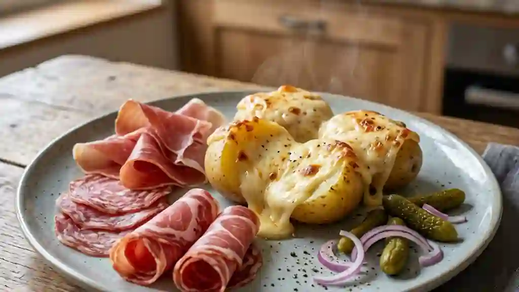 Raclette Fondante et Charcuterie Fine - Photo de présentation