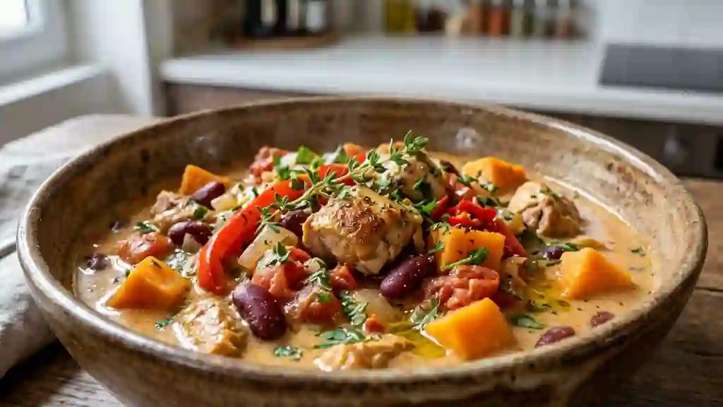 Ragoût Antillais Coco et Patate Douce - Photo de présentation