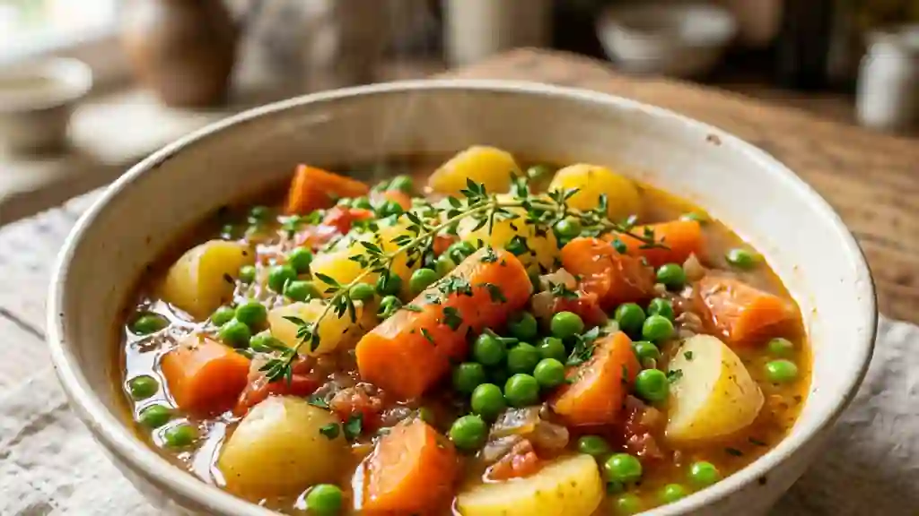 Mijoté de légumes nouveaux au thym frais - Photo de présentation