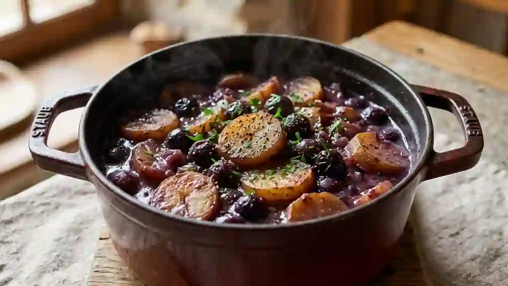 Raisiné de Bourgogne : pommes de terre fondantes - Photo de présentation