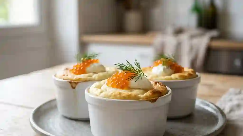 Mousse de chou-fleur fondante à la moscovite - Photo de présentation