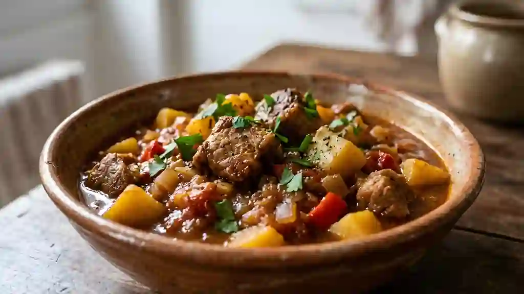Rancho : Ragoût de Porc Fondant à l'Espagnole - Photo de présentation