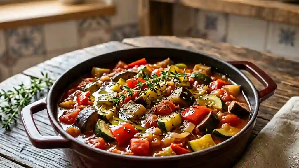 Ratatouille fondante aux légumes du soleil - Photo de présentation