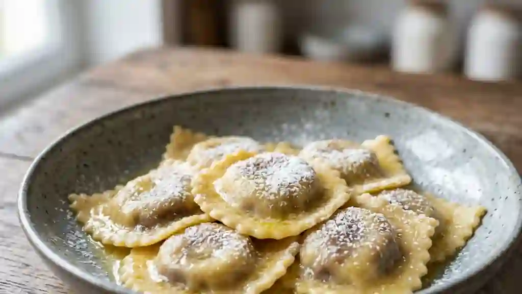 Raviolis au Nutella au Cœur Coulant - Photo de présentation