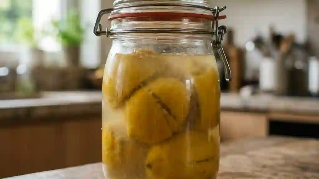 Citrons confits au sel et à l'eau - Photo de présentation