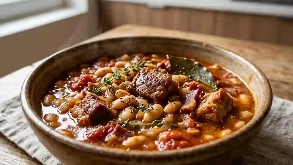 Alicuit de Porc et Haricots Blancs Fondants - Photo de présentation