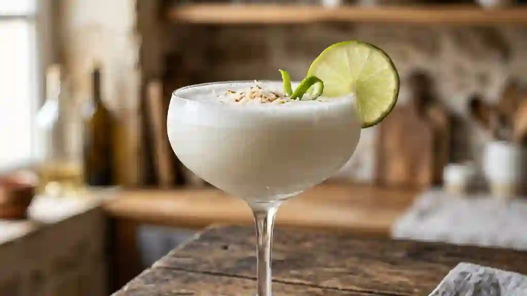Batida de coco onctueuse et givrée - Photo de présentation