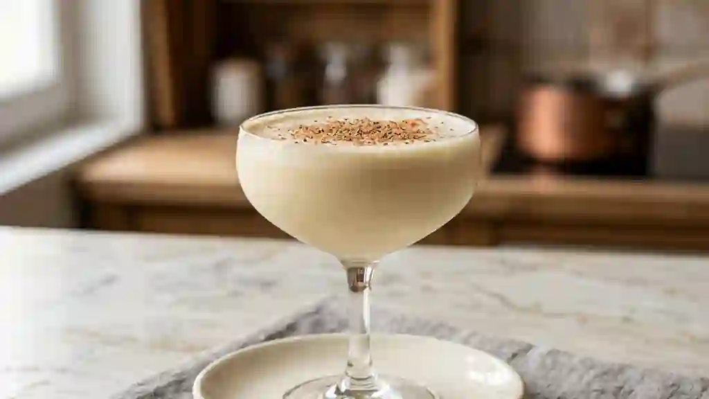 Egg Nog Crémeux et Épicé au Rhum - Photo de présentation