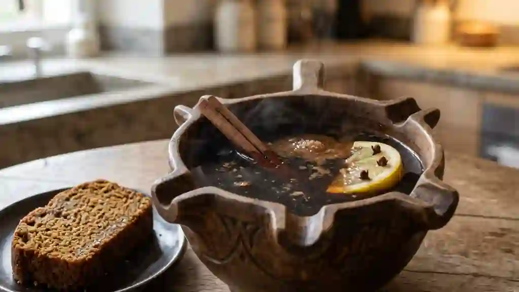 Grolle Savoyarde : Café Brûlant, Génépi et Épices - Photo de présentation