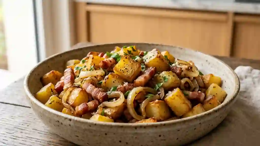 Picanchagne fondante aux lardons fumés - Photo de présentation