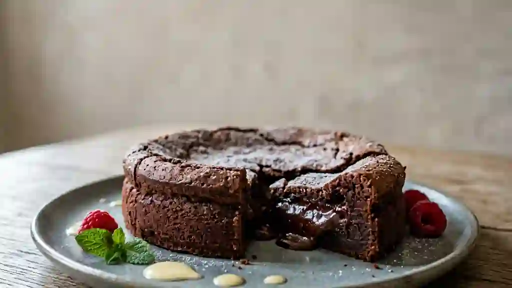 Gâteau Creusois au chocolat fondant et intense - Photo de présentation
