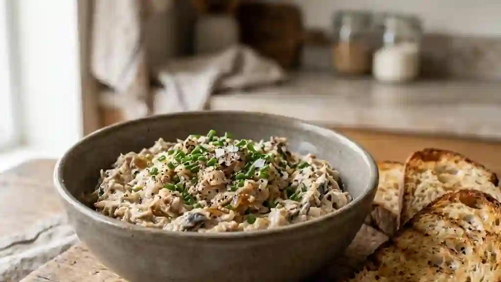 Rillettes de sardines fondantes à l'ail confit - Photo de présentation