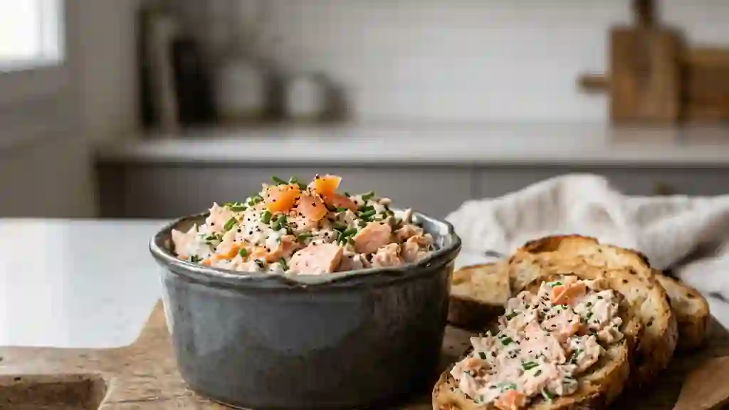 Rillettes de saumon au cognac fondantes - Photo de présentation