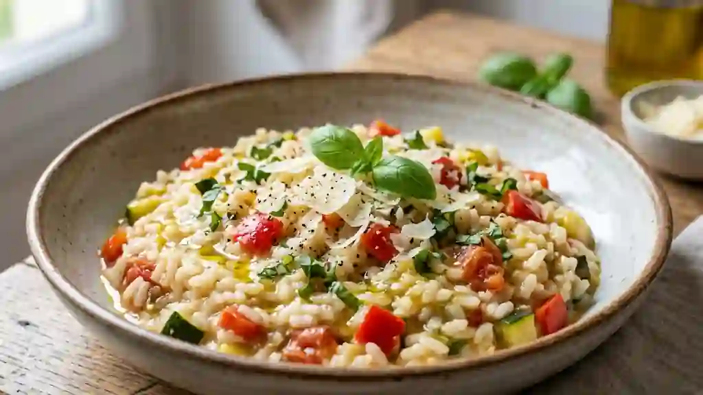 Risotto Onctueux aux Légumes du Soleil - Photo de présentation