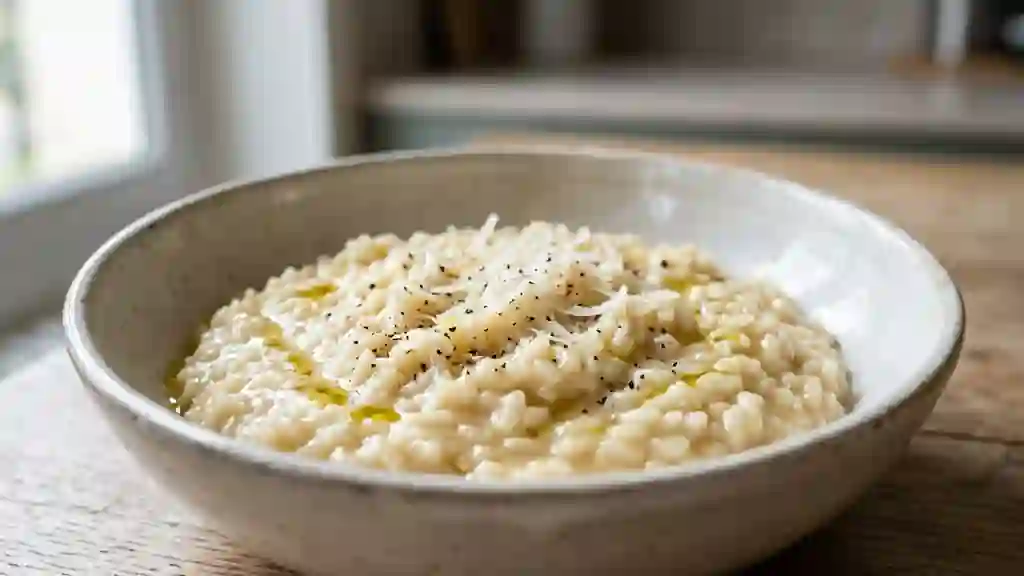 Risotto Onctueux au Parmesan - Photo de présentation