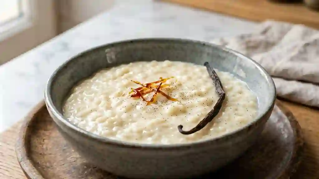 Riz au lait onctueux vanille & beurre - Photo de présentation