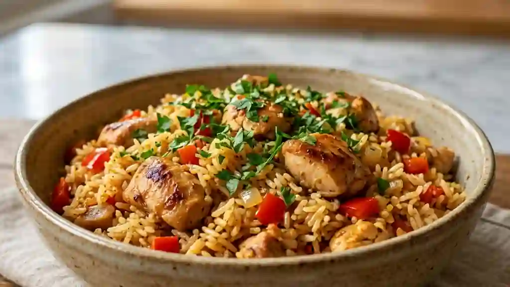Riz au Poulet Fondant et Parfumé - Photo de présentation