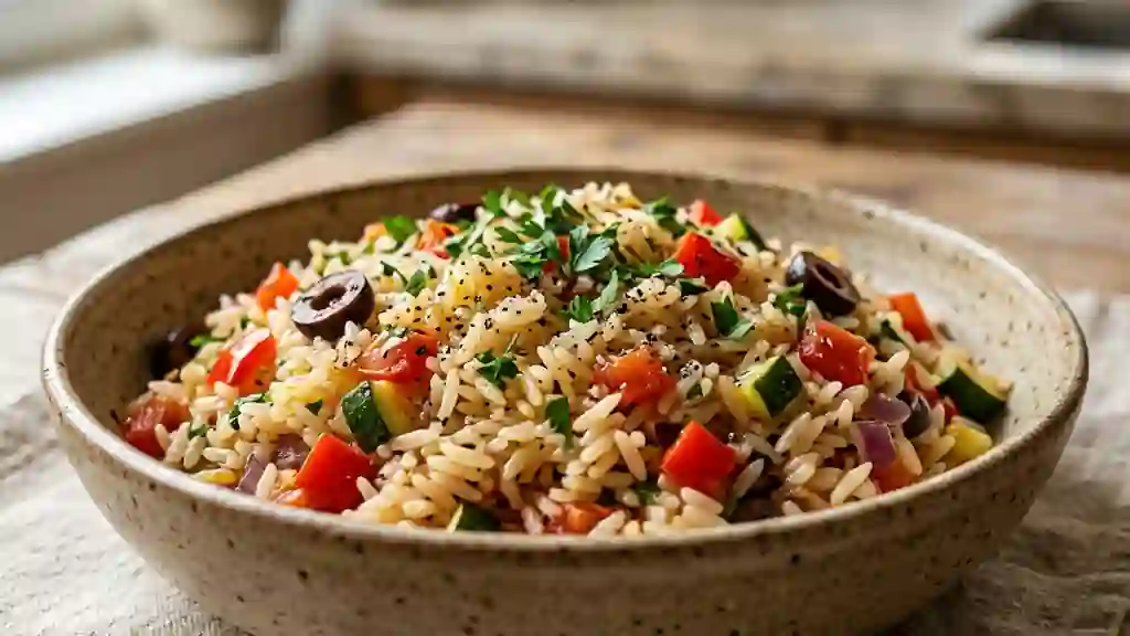 Riz fondant aux légumes du soleil - Photo de présentation