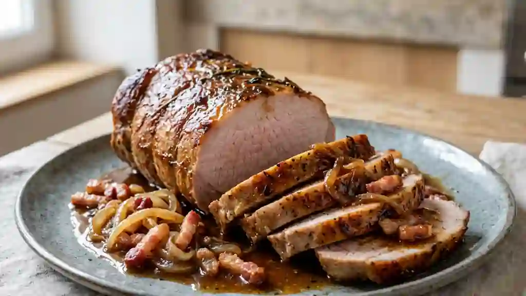 Rôti Ardennais Moelleux et Lard Croustillant - Photo de présentation