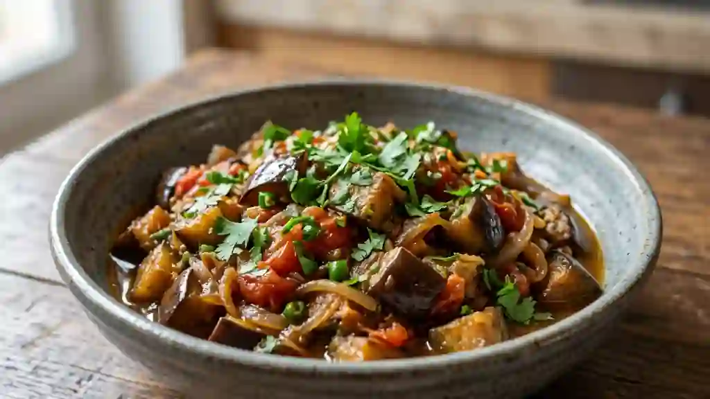 Rougail Bringelle Fondant et Gingembre - Photo de présentation