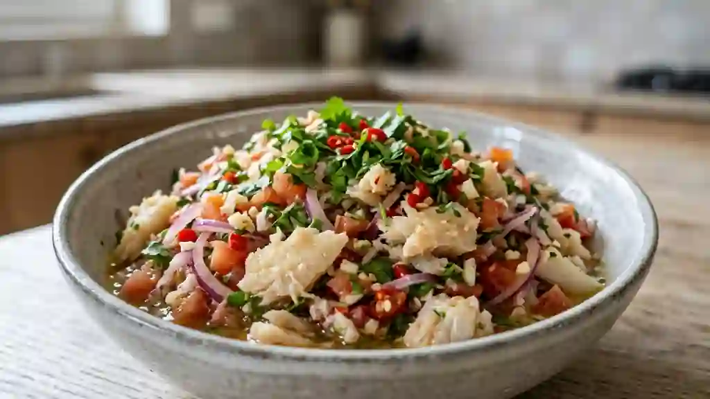 Rougail de morue pimenté et parfumé - Photo de présentation