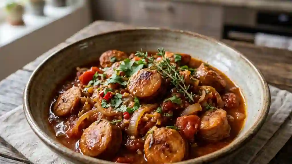 Rougail Saucisses Fumé et Relevé - Photo de présentation