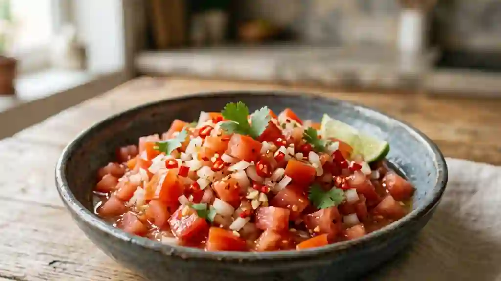 Rougail Tomates Frais et Pimenté - Photo de présentation