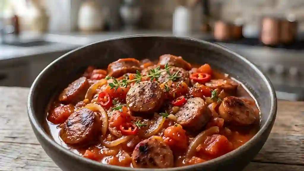 Rougail Saucisse Créole Relevé - Photo de présentation