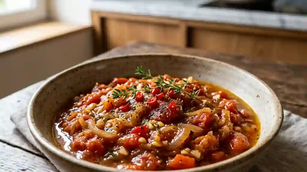 Rougaille de Tomates Fondante et Pimentée - Photo de présentation