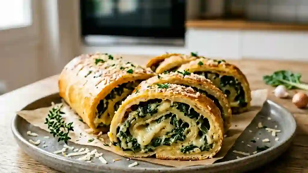 Roulé Moelleux aux Blettes et Comté - Photo de présentation